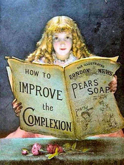 Halcyon Days In a Lather Over Pears’ Soap